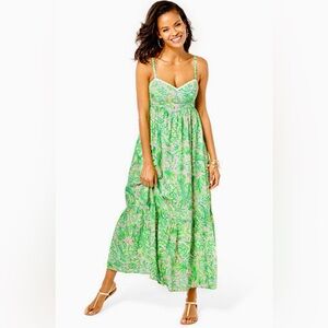 Hiedi Cotton Maxi Dress. Lilly Pulitzer
